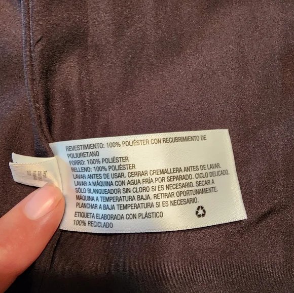 Girls Art Class "Leather" Coat, Size Medium - Picture 3 of 6